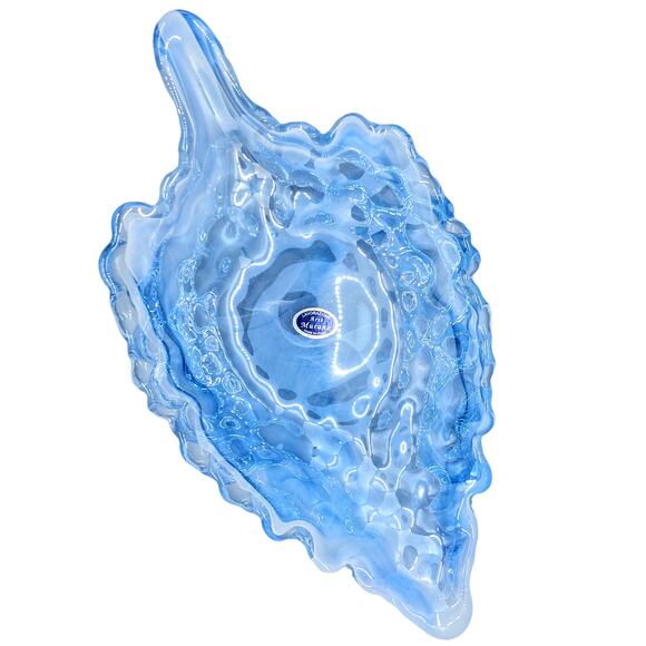 Lavorazione Arte Murano Other - Lavorazione Arte Murano Grape Cluster Bunch Blue White Catch All Trinket Italy